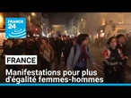 8-mars: jour de manifestations pour plus d'égalité femmes-hommes • FRANCE 24