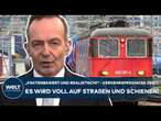 VOLKER WISSING: Ein Drittel mehr! Verkehrsprognose zeigt: dichter LKW- und Schienenverkehr bis 2040