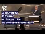 États-Unis: le gouverneur de Virginie ramène son chien sur scène lors de la convention républicaine