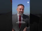 Abascal arremete contra Sánchez tras la dimisión de Cerdán: "Hay que ser sinvergüenza" #Abascal
