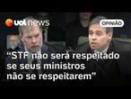 Ofensas entre ministros do STF não contribuem para construir uma boa imagem da Corte | Josias