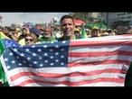 Apoiadores de Bolsonaro vão às ruas após sanções dos Estados Unidos | AFP