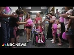 Iowa town plans special homecoming for girl who spent nearly two years in the hospital