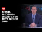 Precisamos encontrar um texto que seja duro, diz Derrite sobre PL Antifacção | CNN 360º