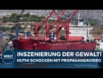 HUTHI-ANGRIFFE: Propagandavideo zeigt Überfall auf Frachter "Magic Seas" im Roten Meer