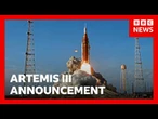 LIVE: Nasa announces crew for Artemis III mission | BBC News