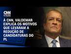 À CNN, Valdemar explica os motivos que levaram a redução de candidaturas do PL | CNN ELEIÇÕES