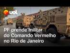 PF deflagra ação de combate ao uso de drones com granadas do Comando Vermelho no Rio