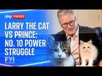 Larry the cat vs Prince: No.10 power struggle