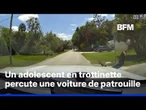 États-Unis: un adolescent en trottinette électrique percute une voiture de police