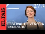 DIRECTO | Emma Stone llega al festival de Venecia para la premiere de 'Bugonia'