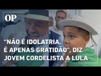 Jovem cordelista faz poema para Lula em Sergipe e viraliza; confira vídeo