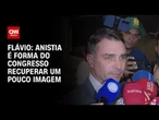 Anistia é uma forma do Congresso recuperar um pouco imagem, diz Flávio Bolsonaro | CNN ARENA