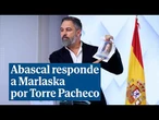 Abascal responde a Marlaska por Torre Pacheco: "Él es el culpable de las violaciones a mujeres"