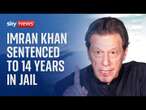 Former Pakistani prime minister Imran Khan jailed in corruption case