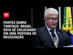 Brasil está se colocando em uma postura de negociação, diz Marcos Pontes | LIVE CNN