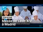 Plus de 1,2M de personnes dans les rues de Madrid pour une messe de Léon XIV • FRANCE 24