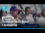 Scrutin test pour l'Arménie, tournée vers l'Occident au grand dam de Moscou • FRANCE 24