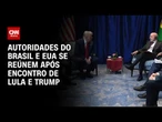 Autoridades do Brasil e EUA se reúnem após encontro de Lula e Trump | CNN PRIME TIME