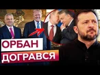 ️ ТРАМП ЖОРСТКО розніс ОРБАНА! США та ЄС УВІРВАВСЯ терпець! Трамп ПОКАРАЄ УГОРЩИНУ? ПОСЛУХАЙТЕ