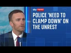 No 'right' for violent protest at migrant hotels, says Tory minister