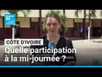 Présidentielle en Côte d'Ivoire : "l'affluence est plutôt faible" à Yopougon, Abidjan