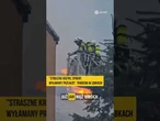 "Straszne krzyki, syreny, wyłamany przejazd". Tragedia w Ząbkach