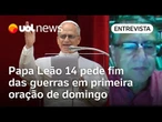 Papa falar sobre conflitos no mundo deve inquietar autoridades que insistem na guerra, diz teólogo