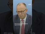 Bundeskanzler Merz richtete sich an mögliche AfD-Wähler:innen. #tagesschau #nachrichten #merz #afd