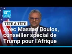 Massad Boulos : "L'accord de paix entre le Rwanda et la RD Congo est historique" • FRANCE 24