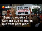 PEC da Blindagem: Senado mostra que a Câmara beija a morte a troco de nada | Josias de Souza