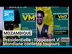 Présidentielle au Mozambique : l'opposant Venancio Mondlane conteste toujours • FRANCE 24