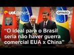 Brasil tem a perder e a ganhar na guerra comercial entre China e EUA, diz Josias de Souza