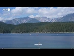 Germania, al lago Eibsee uno spettacolo da "Caraibi bavaresi"
