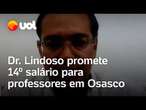 Candidato do Novo em Osasco promete 14º salário para professores