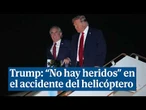 Trump asegura que no hay soldados heridos en el accidente de helicóptero en el estrecho de Ormuz
