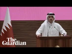 'State terrorism': Qatari prime minister slams Israel airstrikes in Doha