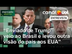 Trump não ouve só bolsonaristas; diplomata que esteve no Brasil levou outra visão aos EUA | Análise