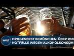 OKTOBERFEST 2024: Rekordbesucherzahl und über 200 Notfälle wegen Alkoholkonsum