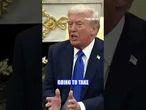 President Trump: We have strong borders and we have no men in women's sports #shorts #trump