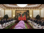 À Pékin, Luís Montenegro demande à Xi Jinping de soutenir la paix en Ukraine