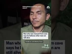 Man rescued from Laos cave says he believes other men are alive