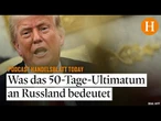 Harte Töne gegen Putin: Wie es zu Trumps Strategiewechsel gekommen ist