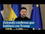 Zelenski confirma que hablará con Trump sobre la tregua parcial aceptada por Rusia