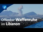 Krieg in Nahost: Israel und Hisbollah vereinbaren offenbar Waffenruhe