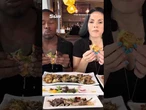 Horror moment car SMASHES through restaurant window during food review