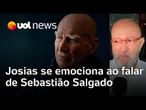 Josias de Souza se emociona ao falar de Sebastião Salgado: 'Tinha uma sensibilidade extraordinária'