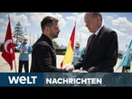 ISTANBUL: Putin kneift, Erdogan begrüßt Selenskyj! Geht Frieden ohne Putin am Tisch? | STREAM