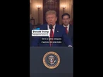 EE UU ataca a IRÁN | Trump: "Los bombardeos han sido un éxito" #shorts