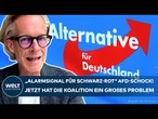 DEUTSCHLAND: Koalition im massiven AFD-Schock! Jetzt haben Union und SPD ein großes Problem